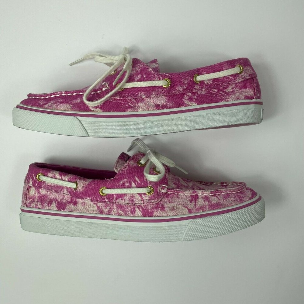 Sperry Top Sider Biscayne Canvas Boat Shoe Tie-Dye - Picture 2 of 8